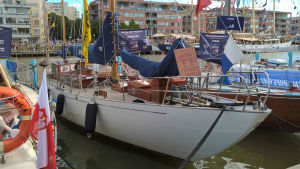 Segelbåten S/Y Navigator deltar i sin andra regatta inom en vecka. Här på Tall Ships Races och snart även i självständighetsregattan, båda i Åbo. Segelbåten S/Y Navigator deltog i Tall Ships Races i Åbo 2017.