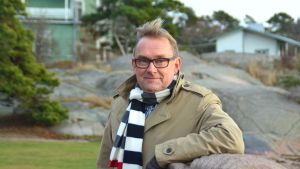Hamnens betydelse ökar när ekonomin haltar, säger Denis Strandell. Denis Strandell i Hangö