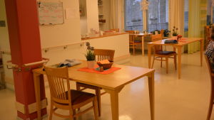 Också äldre i Vill Pentby i Karis får mat från Källans kök i Hangö. Serviceboendet Villa Pentby i Raseborg.