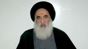 Påven ska också träffa de irakiska shiamuslimernas vördade andlige ledare Ali as-Sistani. Påven skall också träffa de irakiska shiamuslimernas vördade andlige ledare Ali as-Sistani.