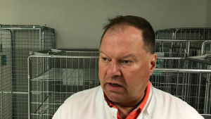 Infektionsöverläkare Markku Broas oroas av fallen i Sverige eftersom det kan leda till problem och smittspridning även i Finland. Lapin sairaanhoitopiirin infektioylilääkäri Markku Broas