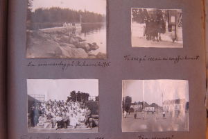 Bilder kring år 1915 ur Elsa Panelius album Bilder från Borgå ur Elsa Panelius album kring år 1915