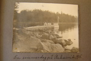 Bild kring år 1915 ur Elsa Panelius album Bild från Borgå ur Elsa Panelius album kring år 1915