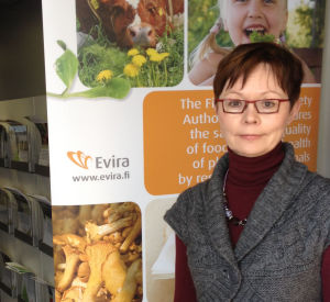 Inga kottar och virke utan kåda minskar PAH-halterna, säger Eviras Arja Kaiponen. Chefen för enheten för produktsäkerhet vid Evira Arja Kaiponen