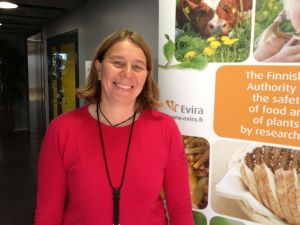 Fortsätt med fisk två gånger i veckan, säger överinspektör Marika Jestoi vid Evira. Marika Jestoi kommenterar kostrekommendationerna gällande odlad lax.