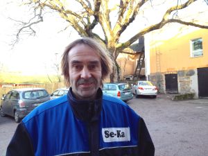Karl-Johan "Kalis" Sevons företag Se-Ka var inte billigast men firman har haft gott om jobb i Ekenäs. Byggföretagare Kali Sevon