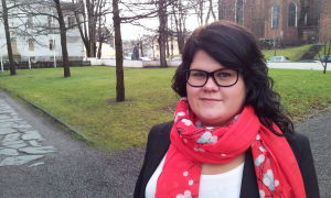 Teologistuderanden Alexandra Johansson menar att akademisk frihet kan dra ned på studietakten.
