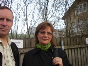 Grundtrygghetsdirektör Elisabeth Kajander. Elisabeth Kajander från SDP är vice ordförande i bildningsnämndens svenska sektion.