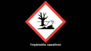 ”Ympäristölle vaarallinen” -merkki muuttuu lähivuosina kaikissa EU-maissa samannäköiseksi, valkopohjaiseksi. Varoitusmerkki \"Ympäristölle vaarallinen\"