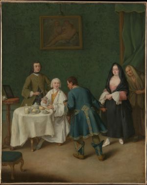 Pietro Longhi: The Temptation Pietro Longhi: The Temptation