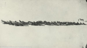 Sotilaskoulutusta jäällä (1918)