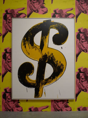 Andy Warhol - Dollar Sign (Tate Modern London) Andy Warhol - Dollar Sign (Tate Modern London)