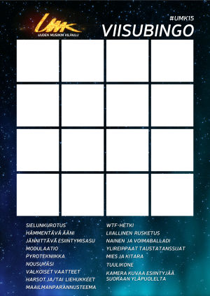 UMK15 Viisubingo