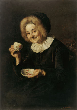 Ivana Kobilcan maalaus Kofetarica 1888 Ivana Kobilcan maalaus Kofetarica 1888