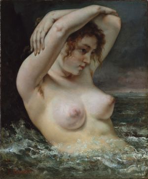 La Femme dans les vagues. Gustave Courbet (1868) La Femme dans les vagues. Gustave Courbet (1868)