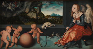 Lucas Granach vanhemman Allegoria melankoliasta (1532) Lucas Granach vanhemman allegoria melankoliasta (1532)