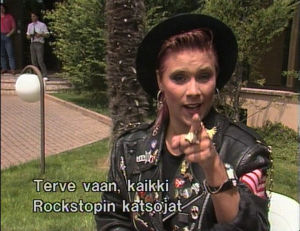 Samantha Fox Sveitsissä 1988.