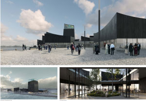 Havainnekuva Guggenheim Helsinki kilpailun voittajasta