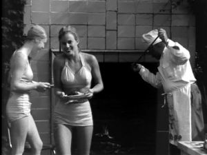 Grillijuhlat uima-altaalla USA:ssa (1947).