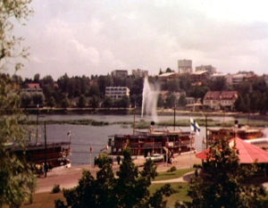 Lappeenrannan satamaa 1961