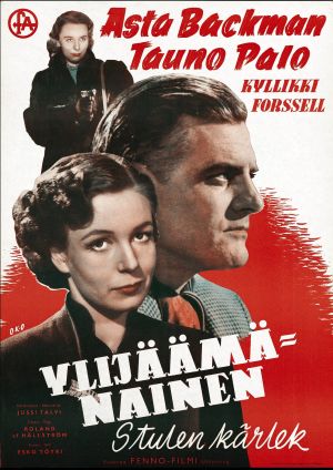 Elokuvajuliste: Ylijäämänainen (1951).