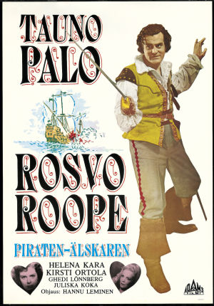 Rosvo Roope -elokuvan juliste (1949).