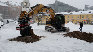 Byggstart för Amos Rex.