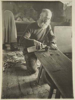 Pekka Rissanen tekee umpivettä (1927)