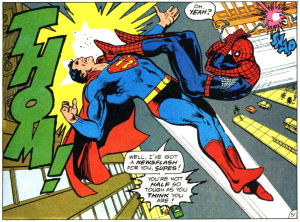 superman vs spideman