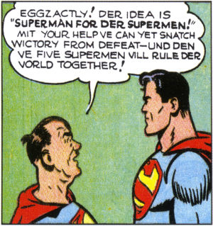 Superman vs Hitler
