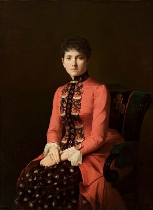 Leo Tolstoin Anna Karenina -romaanin nimihenkilö Aleksei Mikhailovich Kolesovin maalauksessa.