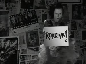 Heli Nevakare Rockstop-ohjelmassa vuonna 1990.