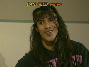 Dan Reed Rockstop-ohjelmassa.