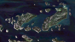 Felaktig satellitbild.