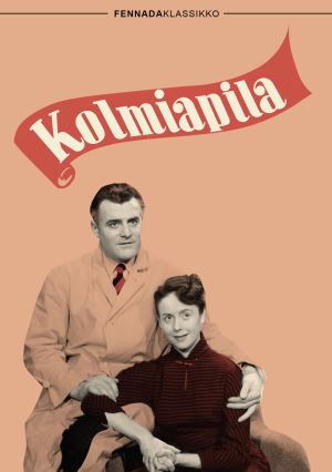 Kolmiapila-elokuvan dvd-kansi (2015).