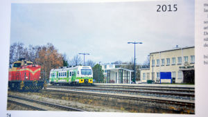 Hangö järnvägsstation 2015.