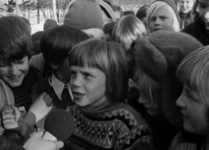 Pirkkalan peruskoulun oppilaita (1973).