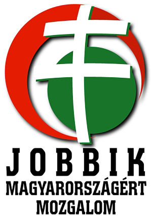 liike paremman unkarin puolesta, jobbik, äärioikeisto, logo