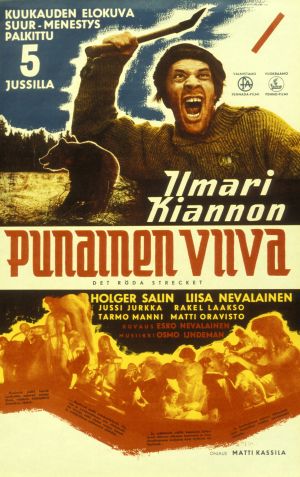 Punainen viiva - elokuvan juliste (1959).
