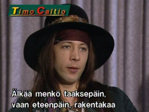 Cheap and Nasty -yhtyeen Timo Caltio vuonna 1991.