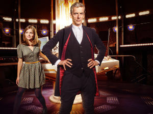 Clara Oswald (Jenna Coleman) ja Tohtori (Peter Capaldi) Peter Capaldi ja Jenna Coleman