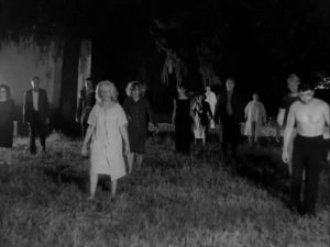 Zombeja pellolla elokuvassa Night of the living dead