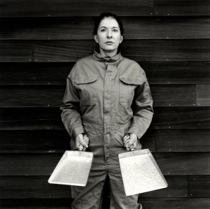 Marina Abramović, The Cleaner, 2009 Marina Abramovićin performanssikuva vuodelta 2009.