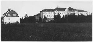 Kuppis sjukhus i Åbo på 1910-talet.