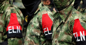 ELN-gerillan är den näst största i Colombia efter Farc. ELN-gerillan är den näststörst ai Colombia efter Farc.