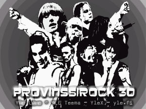 Provinssirock 30 -juhlavuoden ohjelmistosta Ylen kanavilla 2008