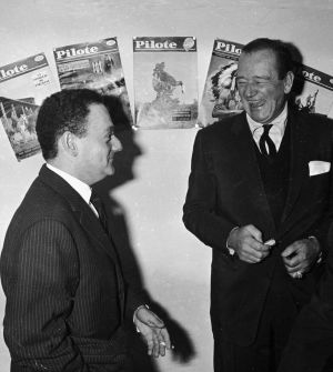 René Goscinny ja John Wayne (1960) René Goscinny ja John Wayne (1960)