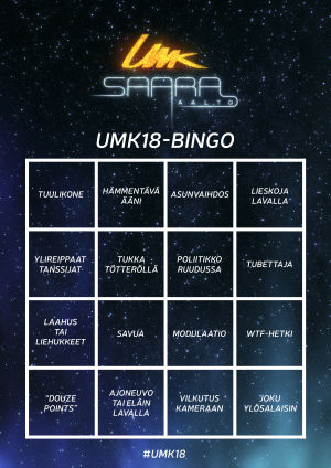 Umk18 bingo