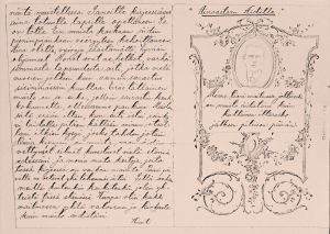 Knut Kankaan kirje äidille heinäkuun 22. päivänä 1914.