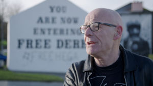 Poliitikko ja aktivisti Eamonn McCann on valmis nousemaan vastarintaan, jos rajalle tulee valvontaa.. Poliitikko ja aktivisti Eamonn McCann on valmis nousemaan vastarintaan, jos rajalle tulee valvontaa.